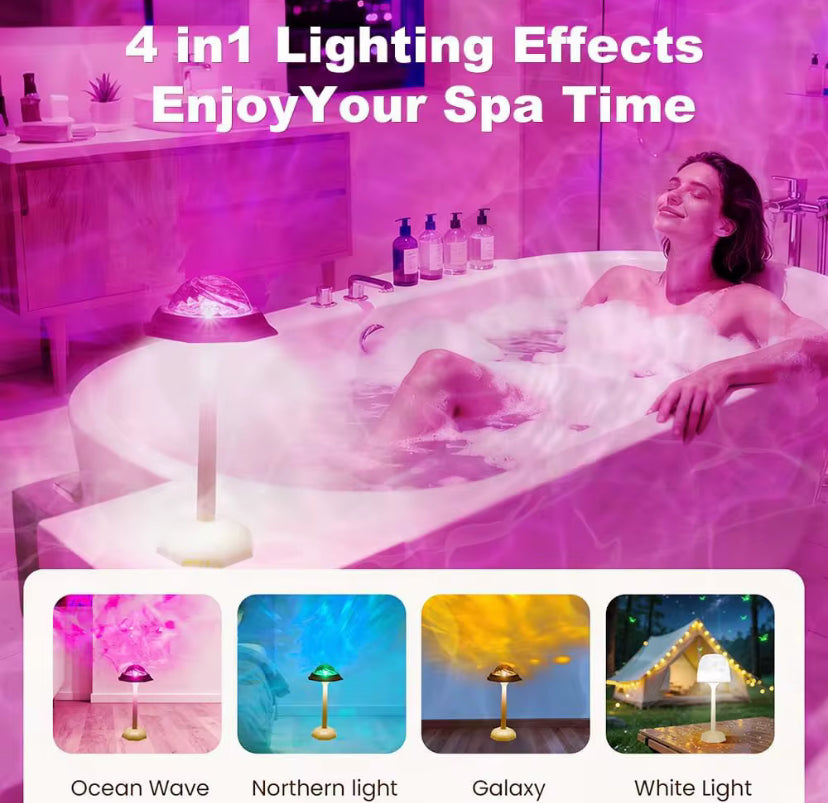 Water ripple projector